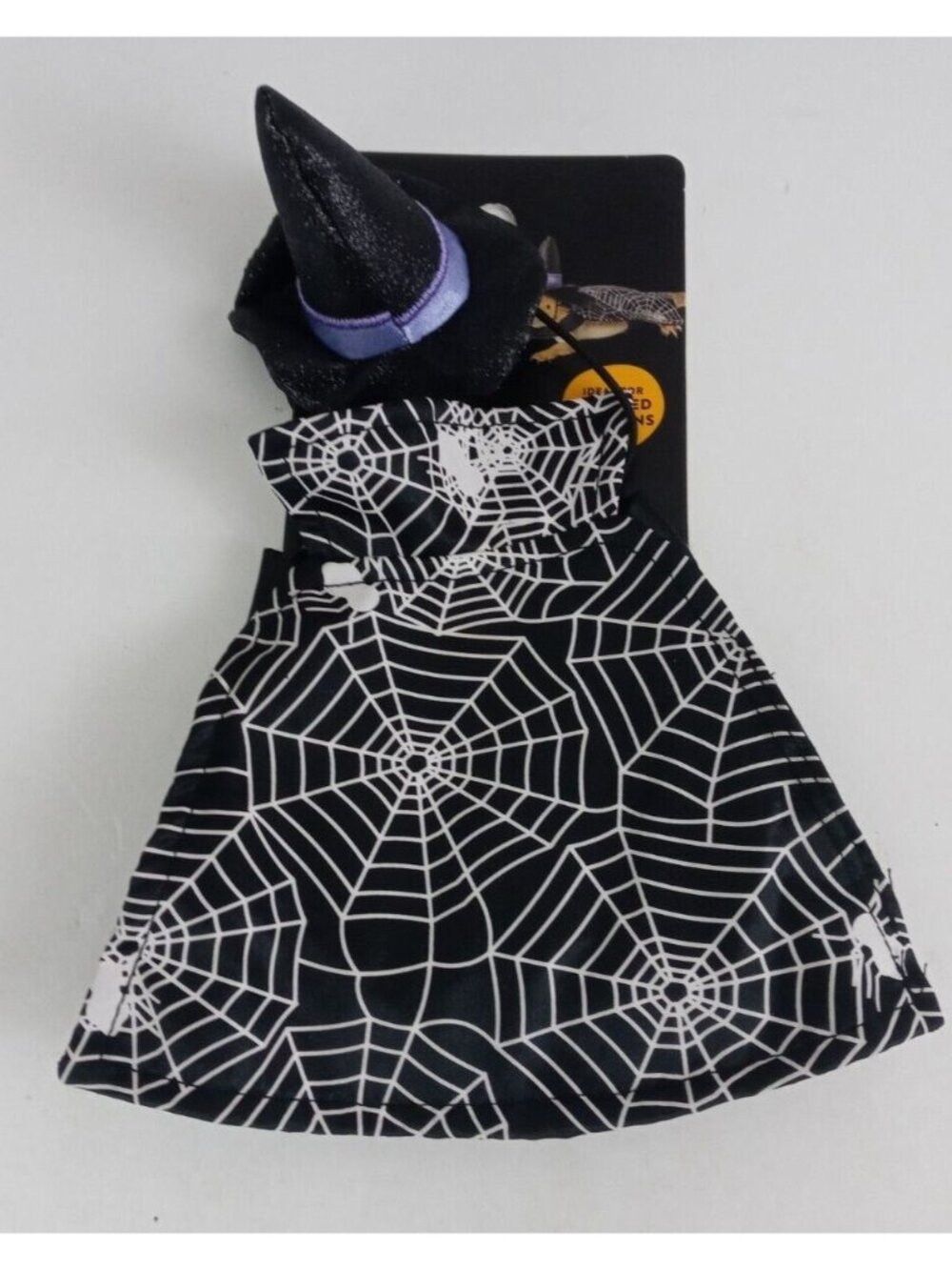 Thrills & Chills Collection Glow Witch Reptile Costume For Bearded Dragons